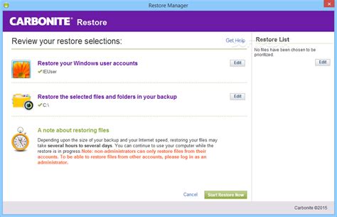 Data backup and recovery. . Carbonite download